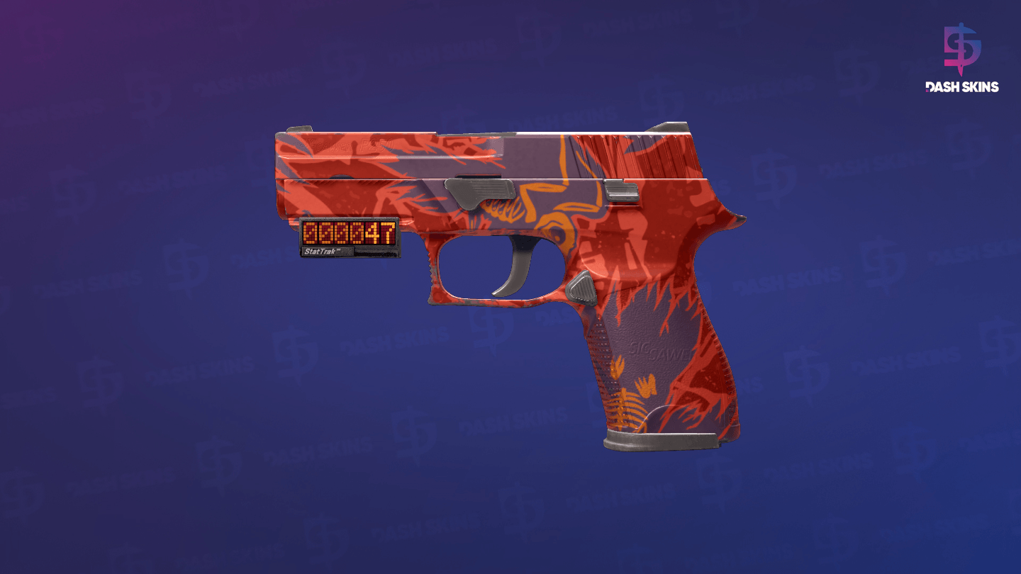StatTrak™ P250 | Nevermore (Minimal Wear) Screenshot Playside