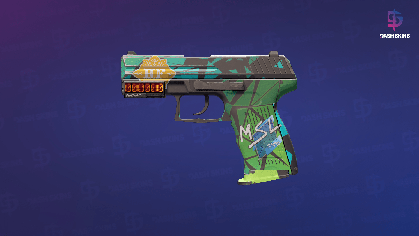 StatTrak™ P2000 | Pulse (Field-Tested) Screenshot Playside