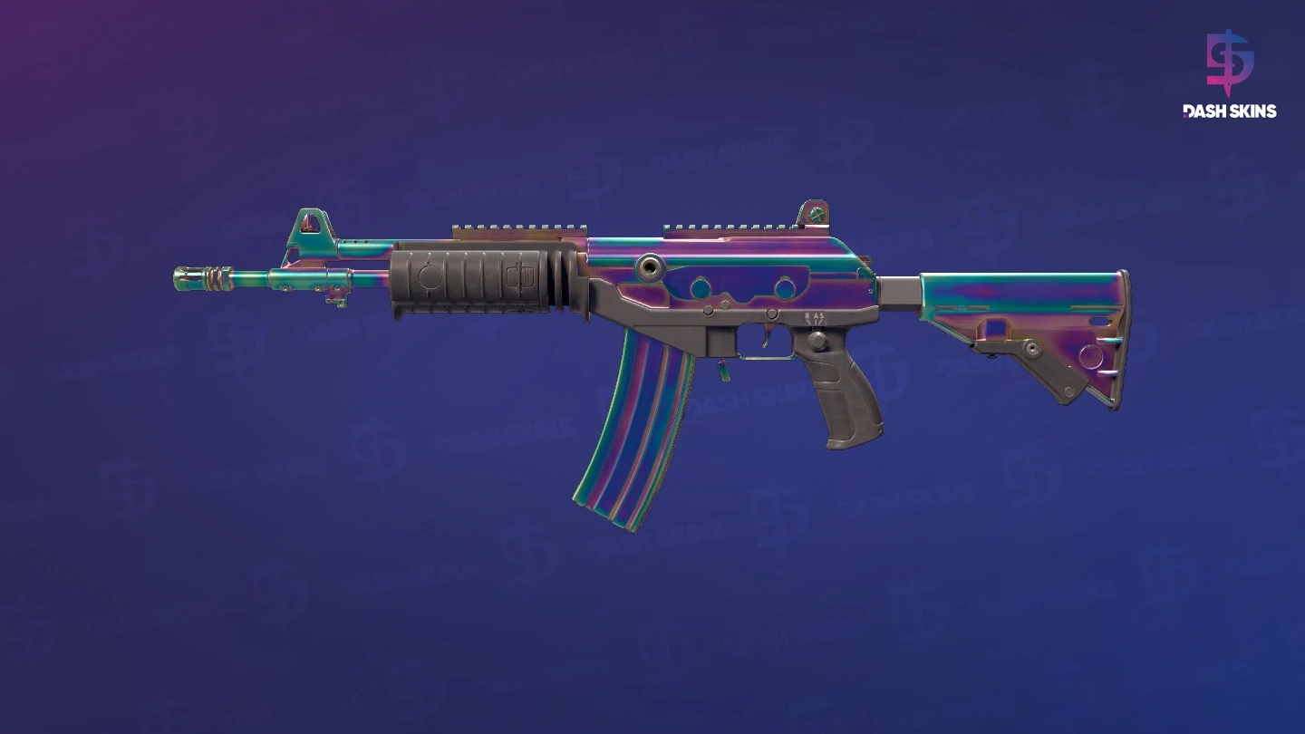 Galil AR | Rainbow Spoon (Minimal Wear) Screenshot Playside
