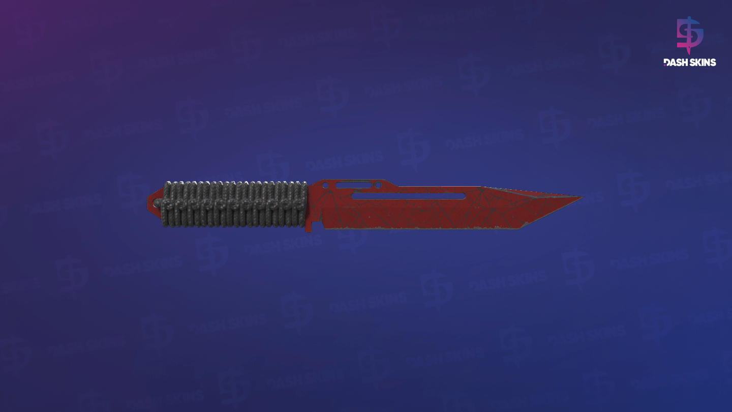 ★ Paracord Knife | Crimson Web (Well-Worn) Screenshot Playside