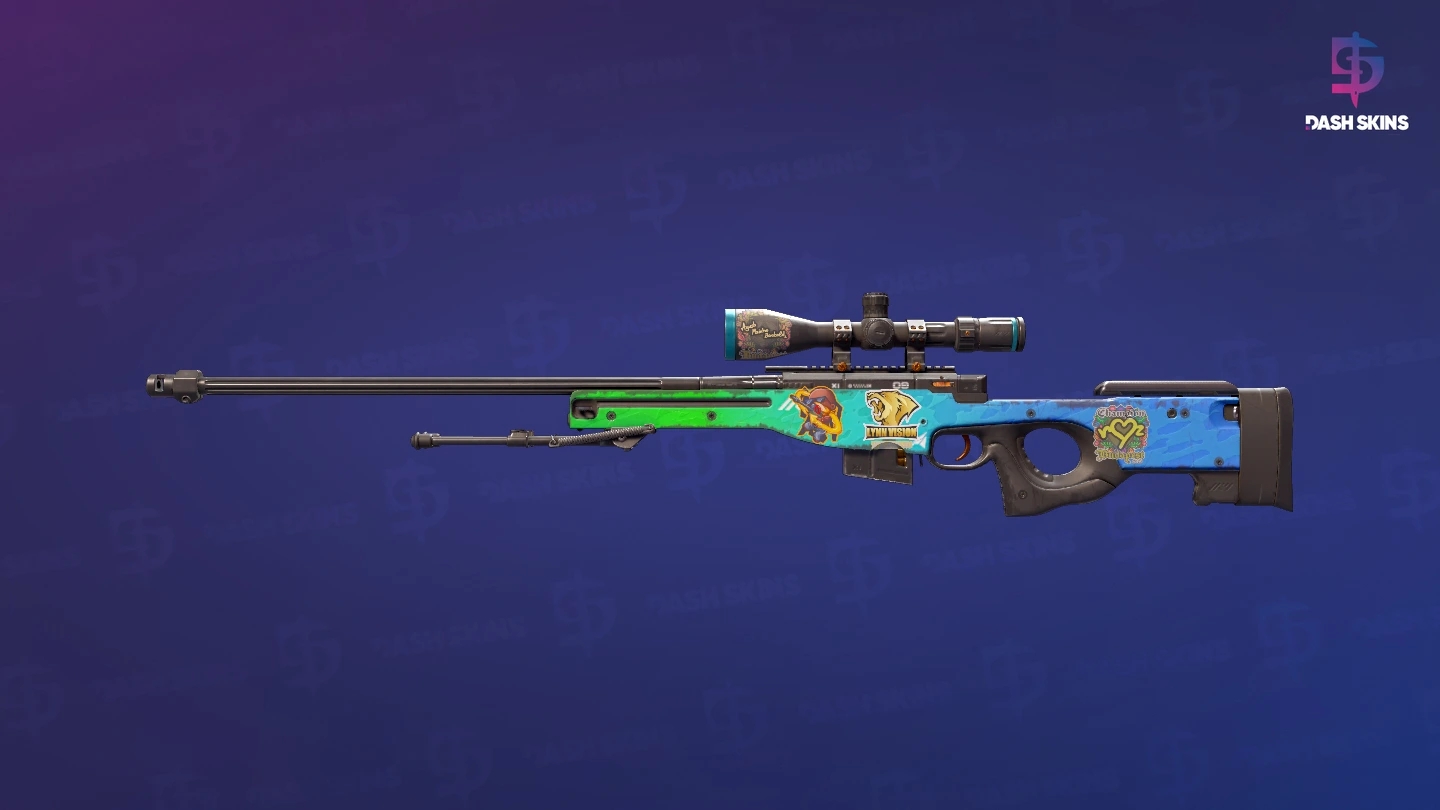 AWP | Ice Coaled (Field-Tested) Screenshot Playside