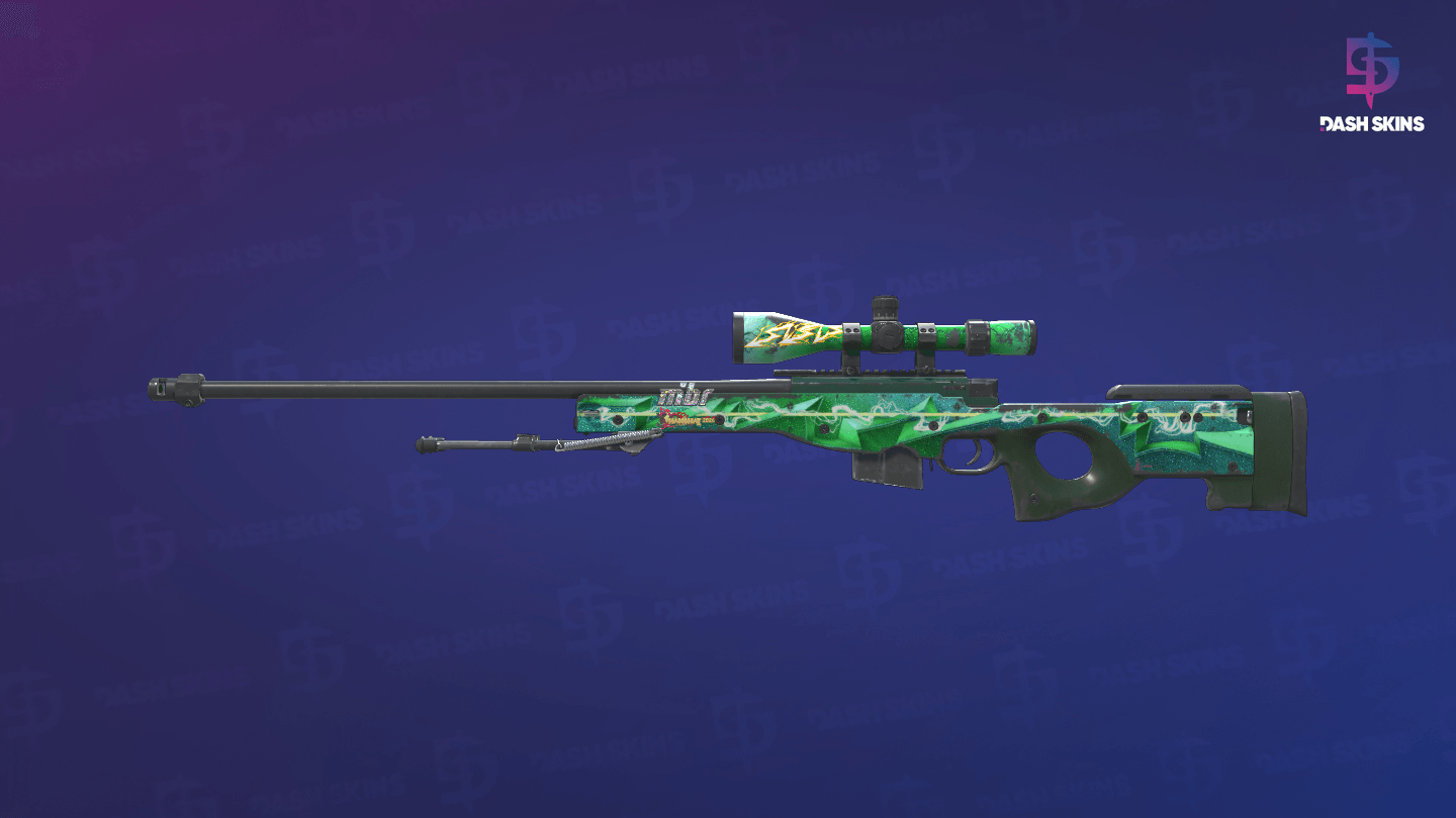 AWP | Green Energy (Field-Tested) Screenshot Playside