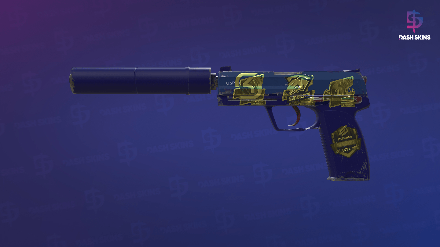 Souvenir USP-S | Royal Blue (Minimal Wear) Screenshot Playside