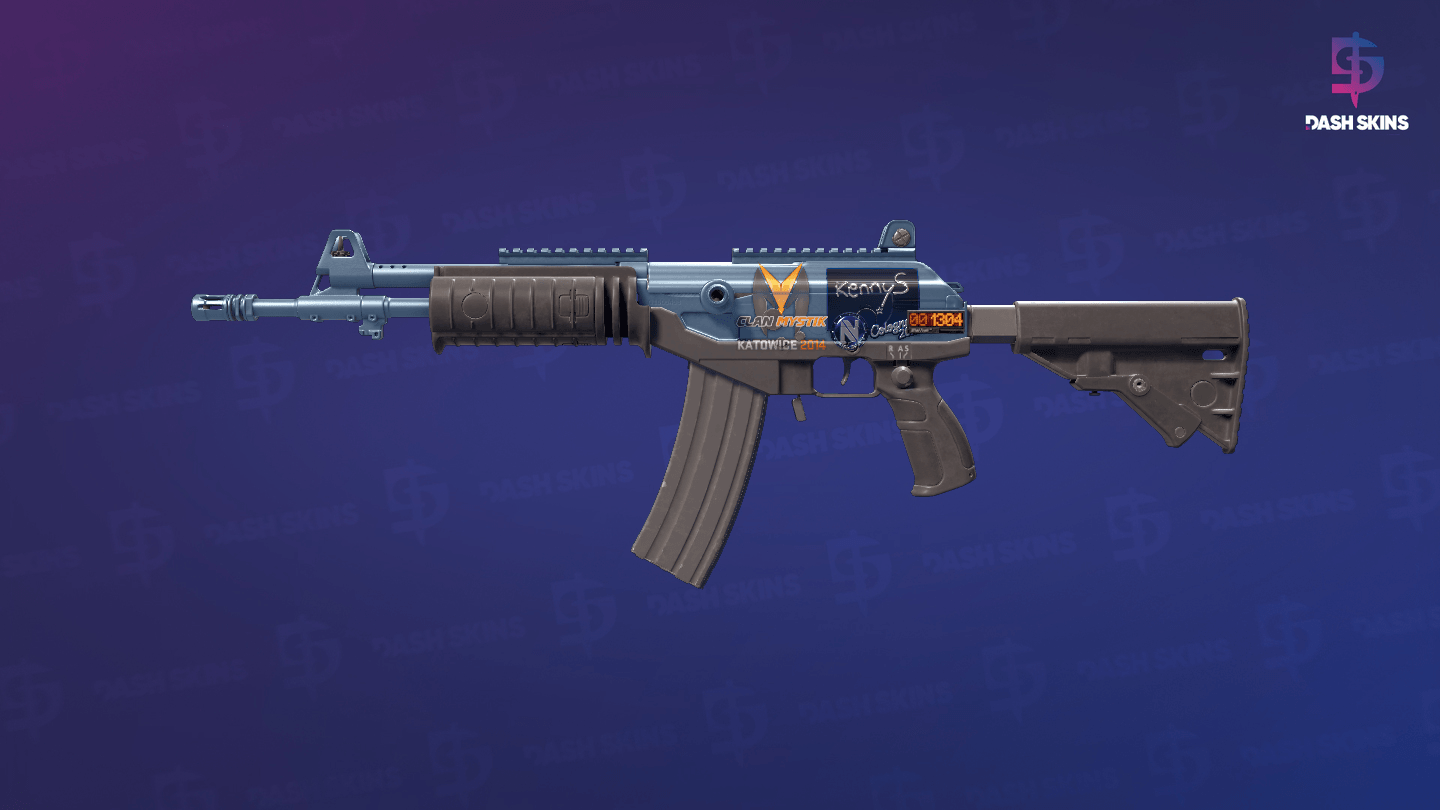 StatTrak™ Galil AR | Blue Titanium (Factory New) Screenshot Playside