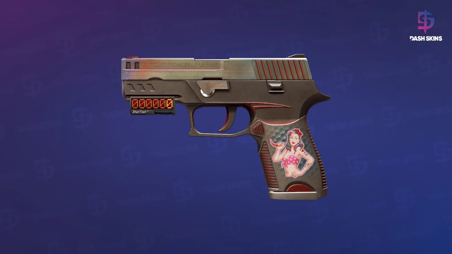 StatTrak™ P250 | Cyber Shell (Field-Tested) Screenshot Playside