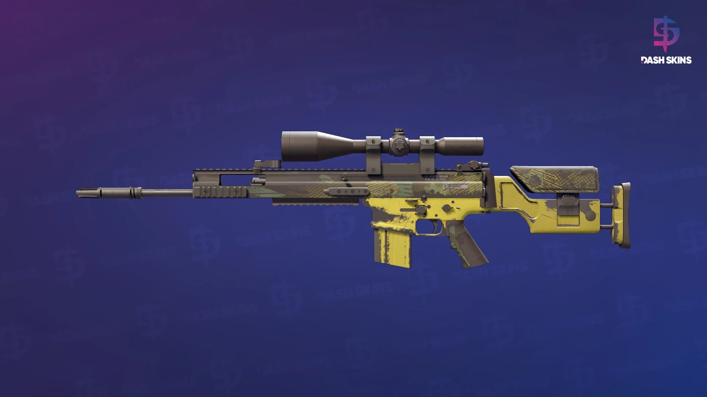 SCAR-20 | Jungle Slipstream (Field-Tested) Screenshot Playside