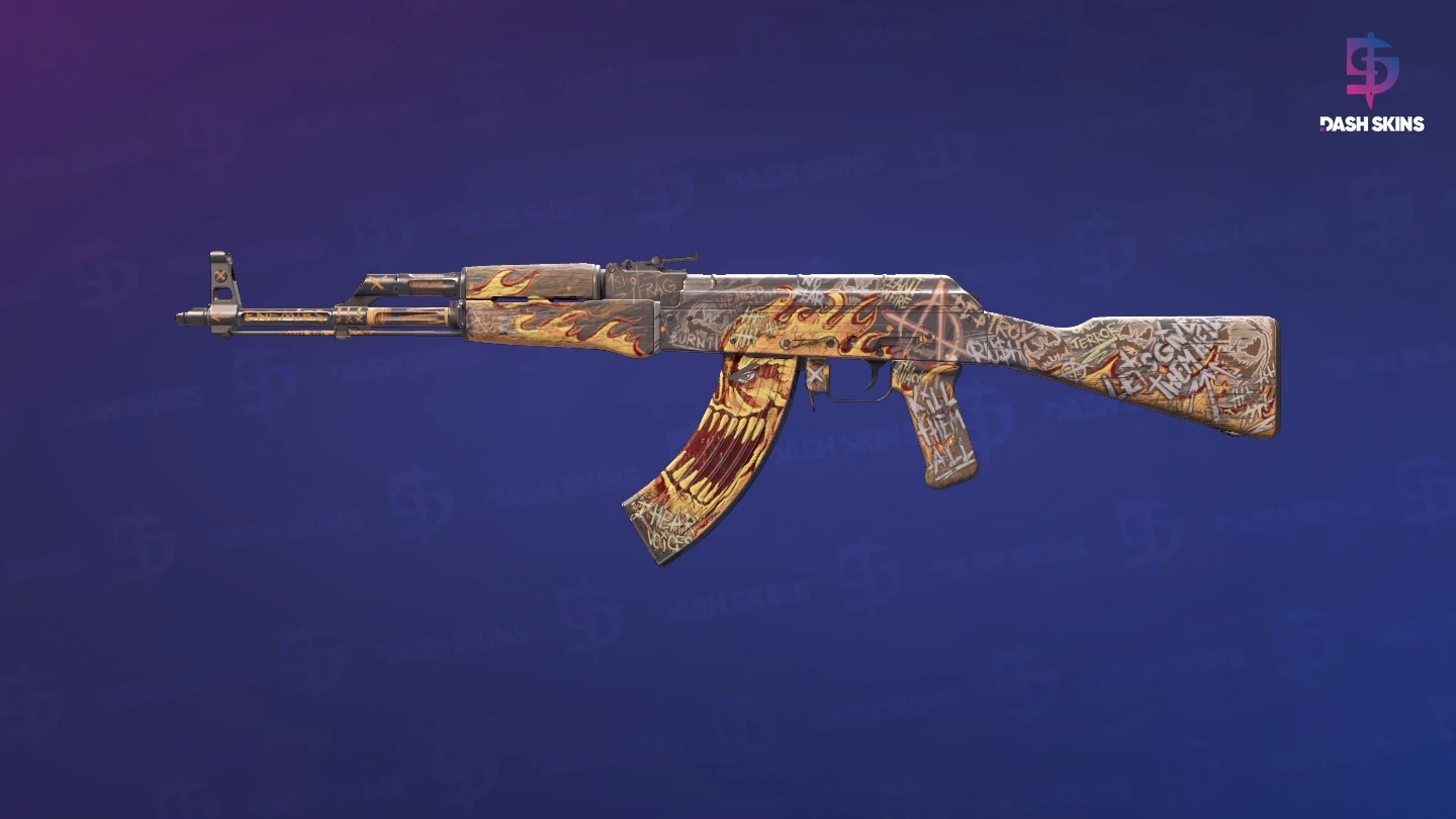 AK-47 | Searing Rage (Factory New) Screenshot Playside