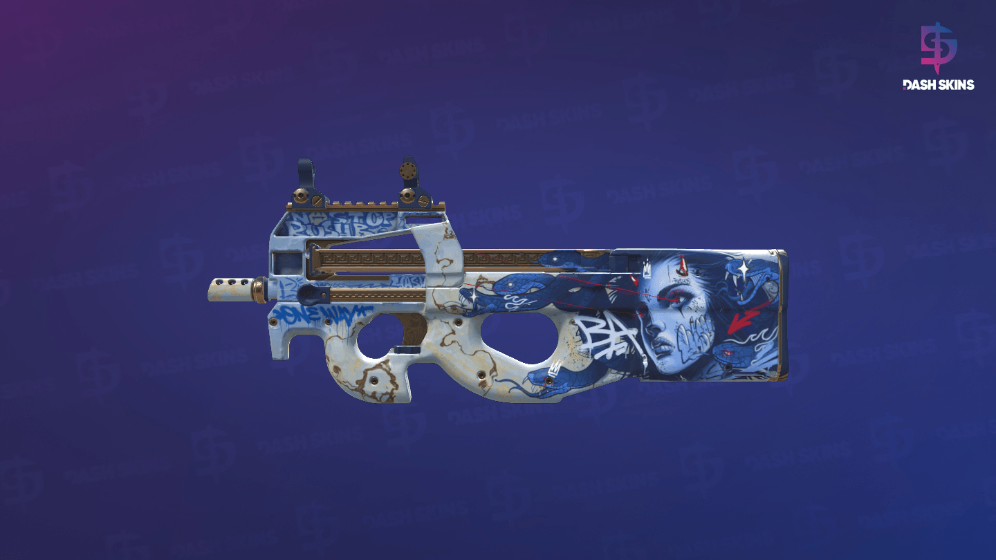 P90 | Deathgaze (Minimal Wear) Screenshot Playside
