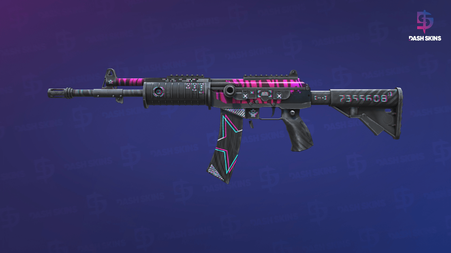 Galil AR | Chromatic Aberration (Well-Worn) Screenshot Playside