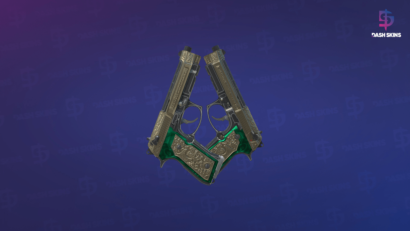 Dual Berettas | Royal Consorts (Minimal Wear) Screenshot Playside