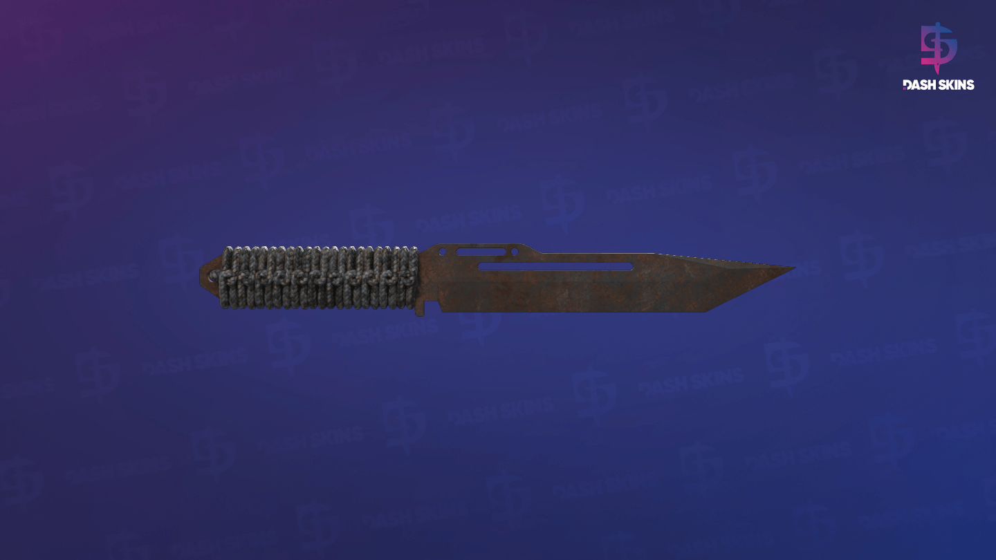 ★ Paracord Knife | Rust Coat (Battle-Scarred) Screenshot Playside