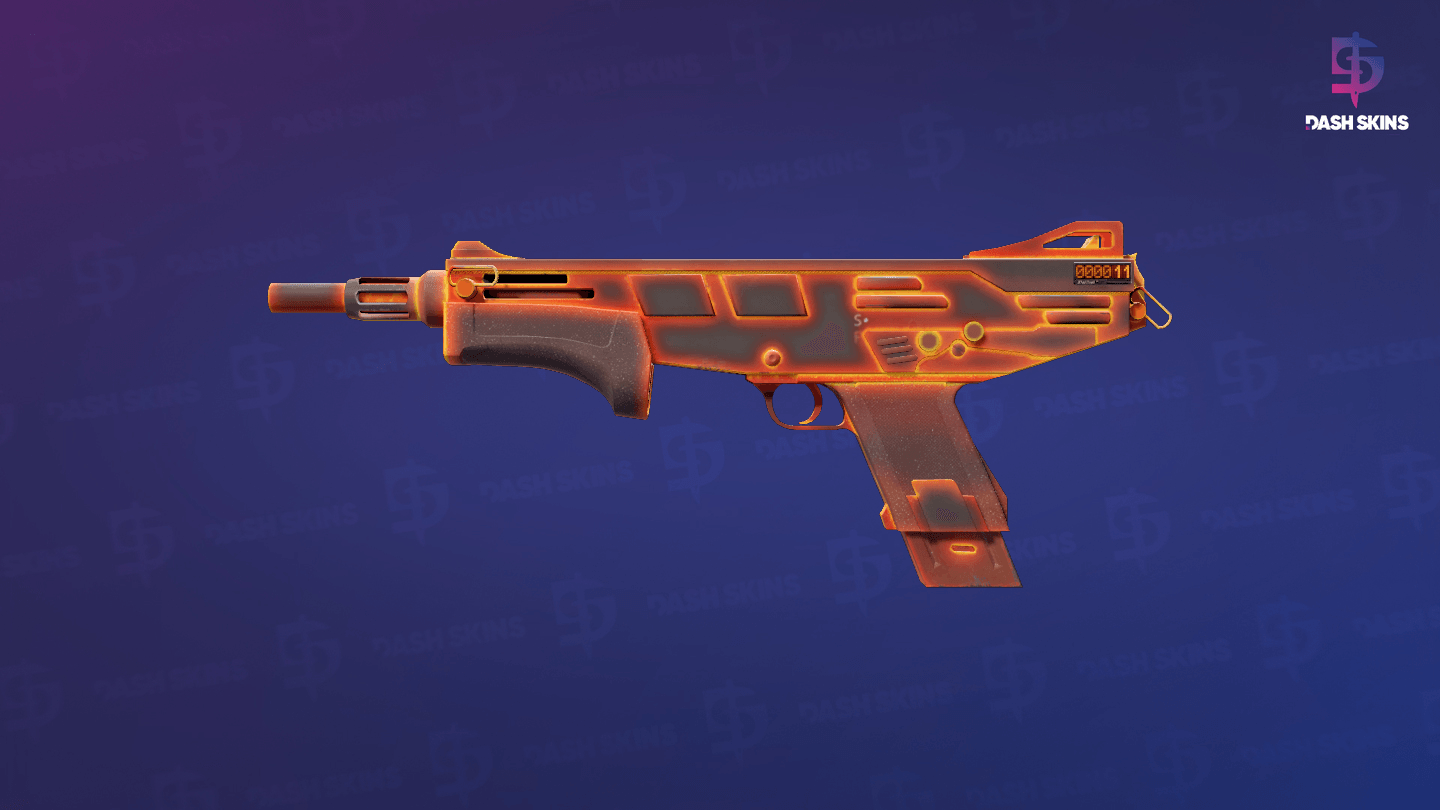 StatTrak™ MAG-7 | Heat (Minimal Wear) Screenshot Playside