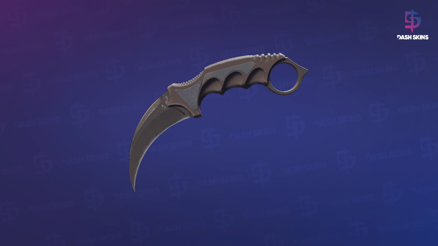 ★ Karambit | Night (Well-Worn) Screenshot Playside