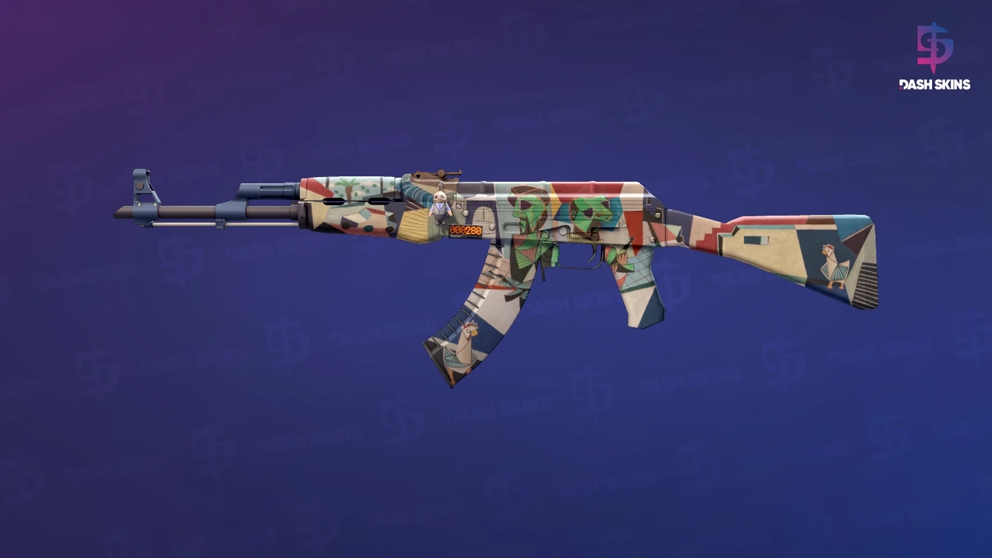 StatTrak™ AK-47 | Leet Museo (Field-Tested) Screenshot Playside