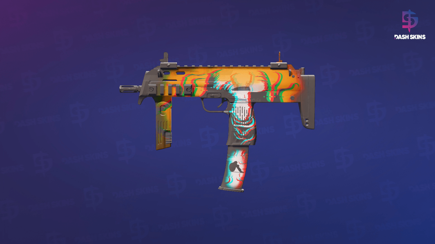 MP7 | Abyssal Apparition (Field-Tested) Screenshot Playside