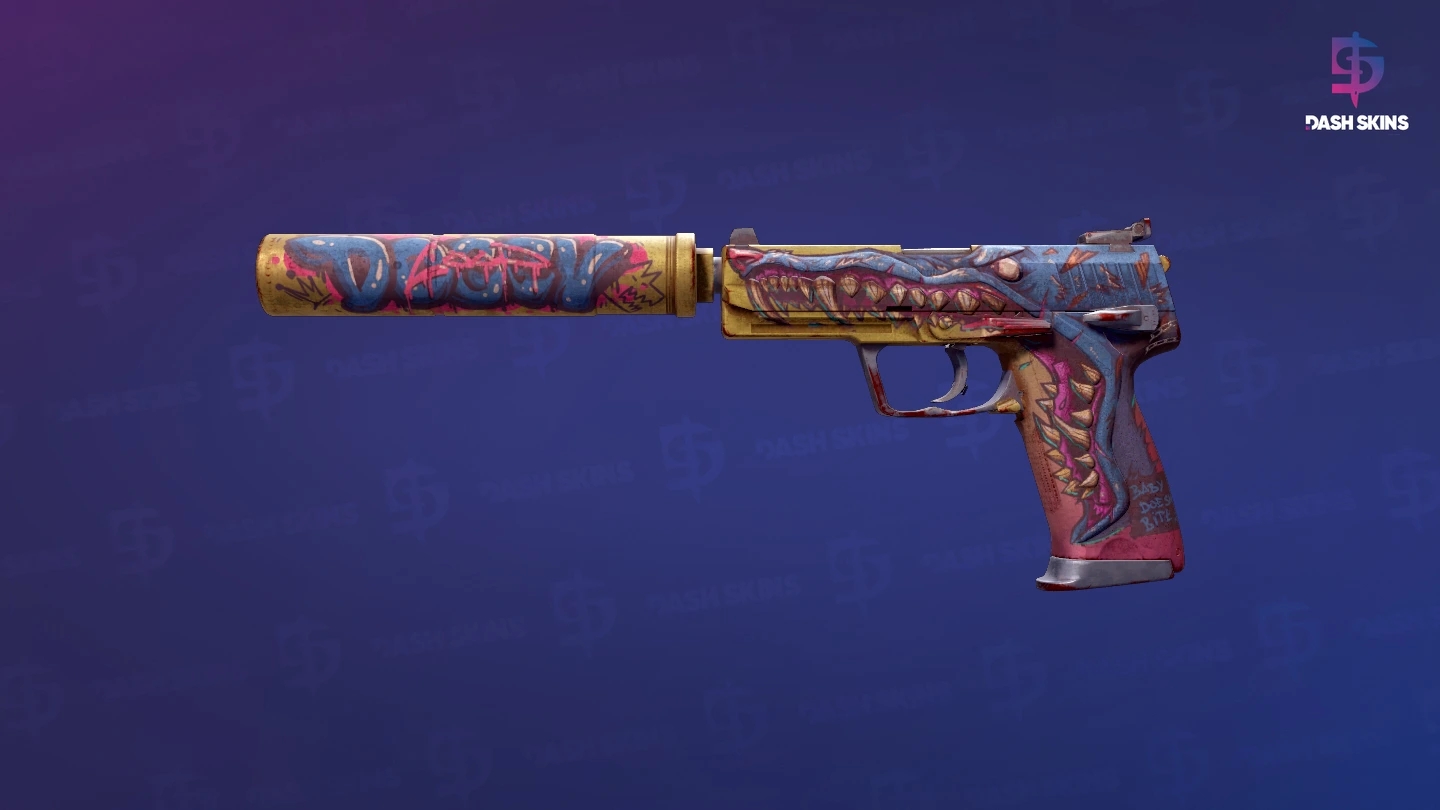 USP-S | Jawbreaker (Battle-Scarred) Screenshot Playside
