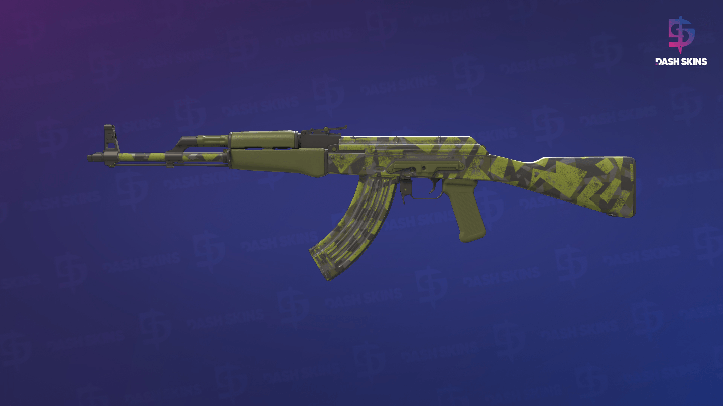 AK-47 | Olive Polycam (Factory New) Screenshot Playside