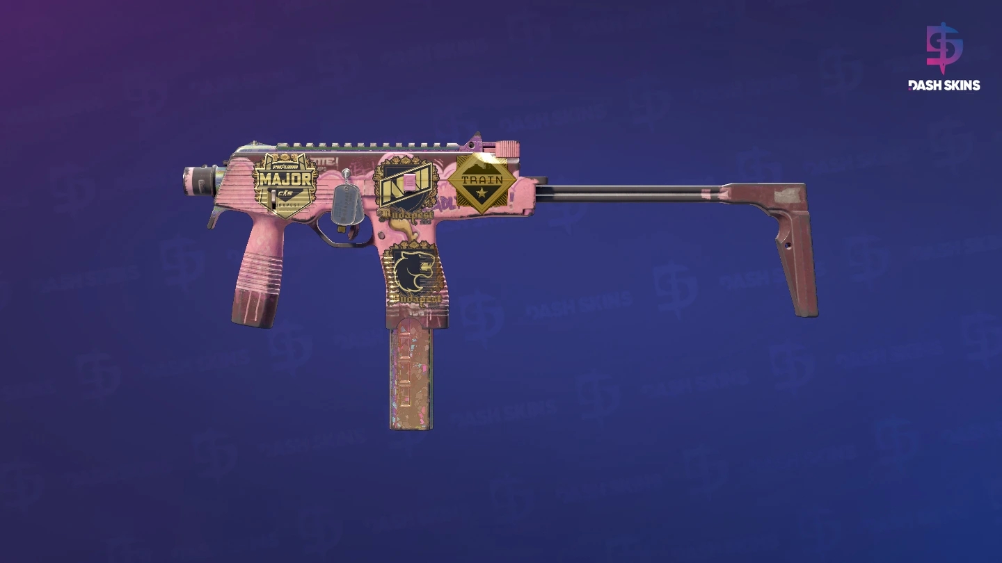 Souvenir MP9 | Latte Rush (Well-Worn) Screenshot Playside