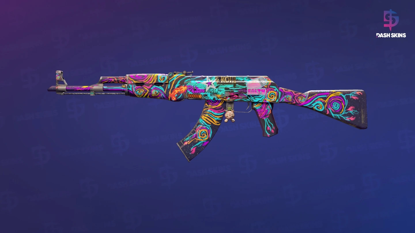 StatTrak™ AK-47 | Nightwish (Field-Tested) Screenshot Playside