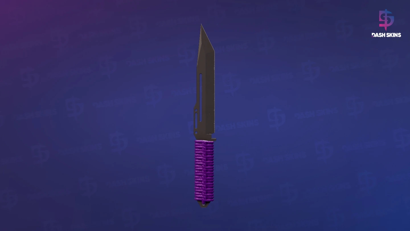 ★ Paracord Knife | Ultraviolet (Field-Tested) Screenshot Playside