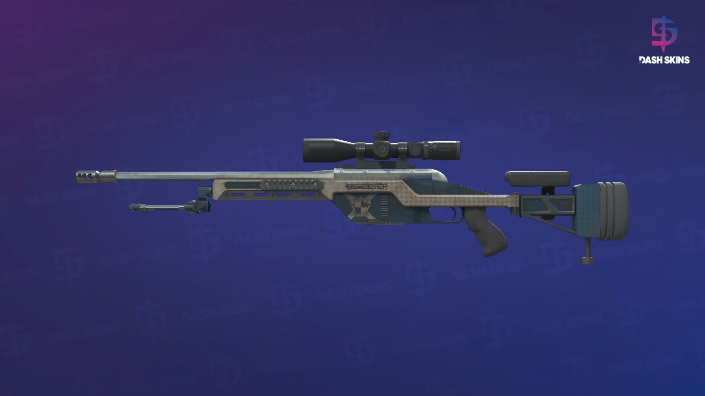 SSG 08 | Hand Brake (Battle-Scarred) Screenshot Playside