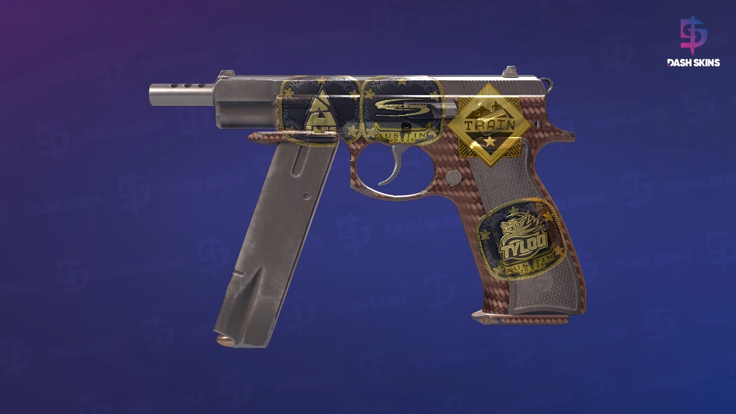 Souvenir CZ75-Auto | Copper Fiber (Factory New) Screenshot Playside
