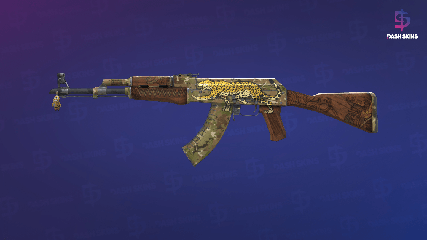 Souvenir AK-47 | Panthera onca (Field-Tested) Screenshot Playside