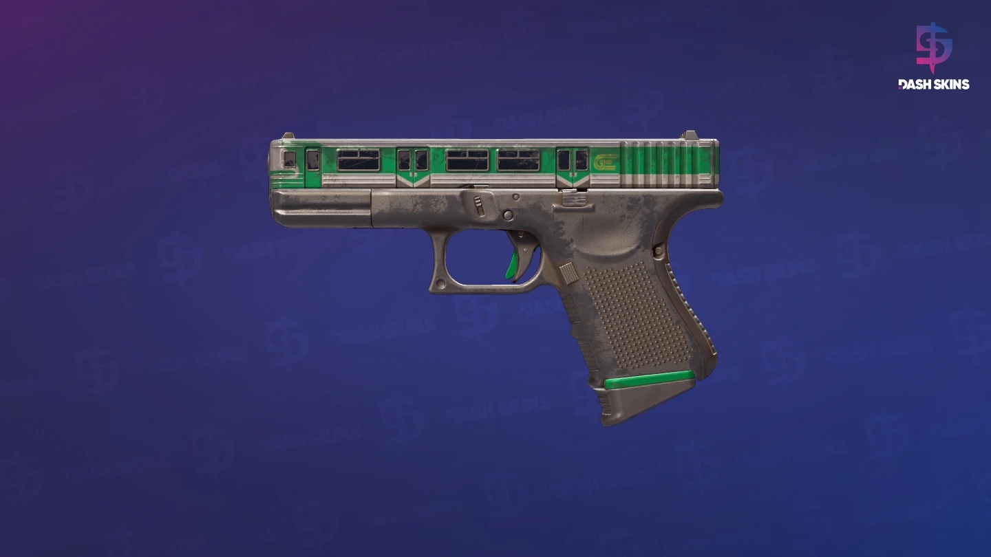 Glock-18 | Green Line (Field-Tested) Screenshot Playside