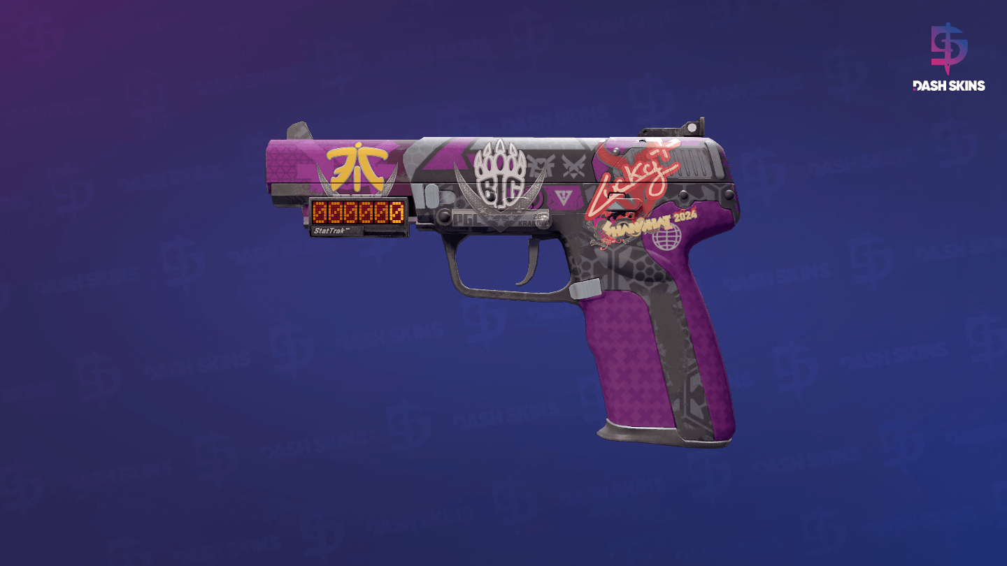 StatTrak™ Five-SeveN | Violent Daimyo (Field-Tested) Screenshot Playside