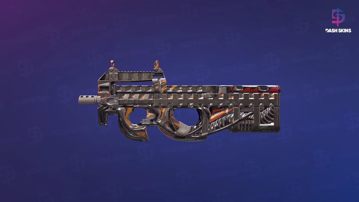 P90 | Vent Rush (Minimal Wear) Screenshot Playside