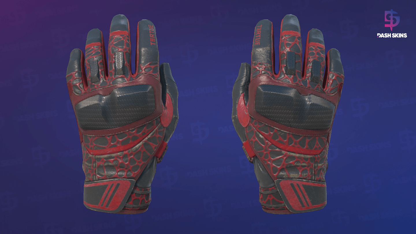 ★ Moto Gloves | Blood Pressure (Field-Tested) Screenshot Playside