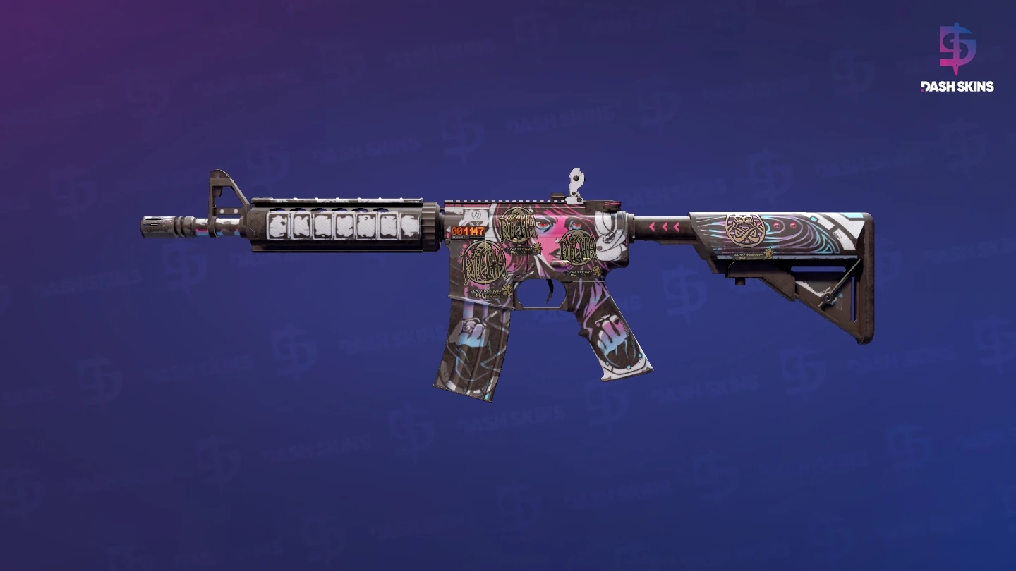 StatTrak™ M4A4 | Neo-Noir (Field-Tested) Screenshot Playside
