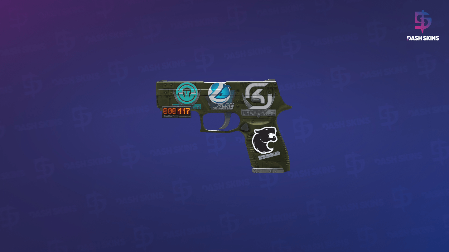 StatTrak™ P250 | Iron Clad (Field-Tested) Screenshot Playside