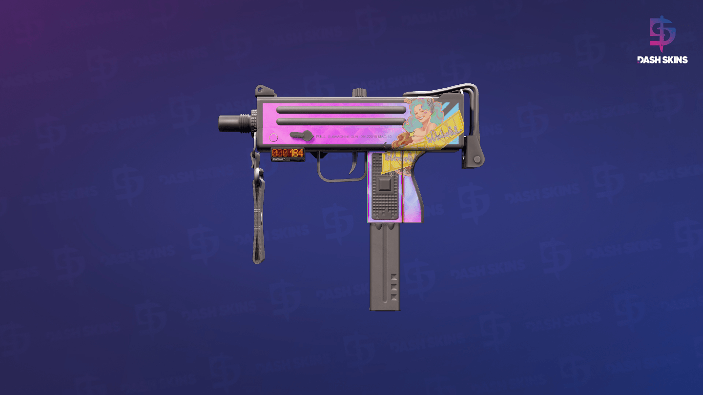 StatTrak™ MAC-10 | Disco Tech (Minimal Wear) Screenshot Playside