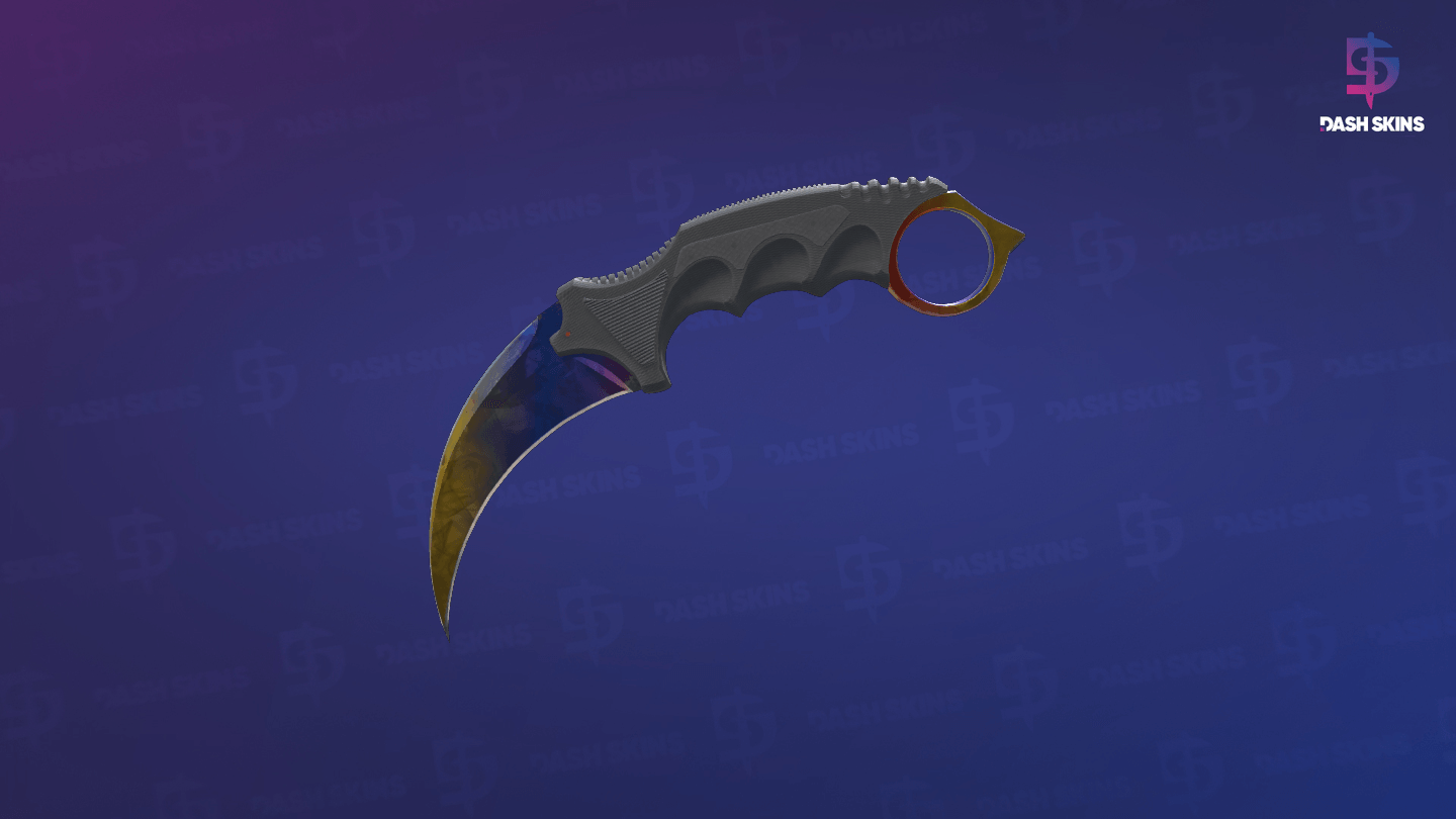 ★ Karambit | Marble Fade (Minimal Wear) Screenshot Playside