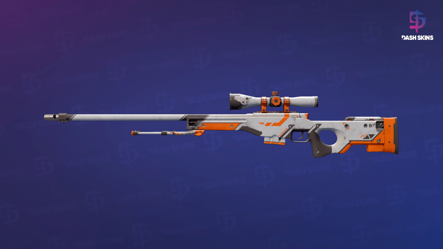 AWP | Asiimov (Battle-Scarred) Screenshot Playside