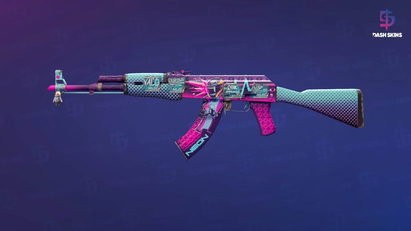 AK-47 | Neon Rider (Minimal Wear) Screenshot Playside