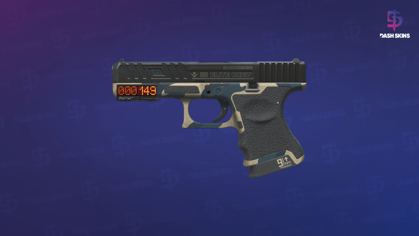 StatTrak™ Glock-18 | Winterized (Field-Tested) Screenshot Playside