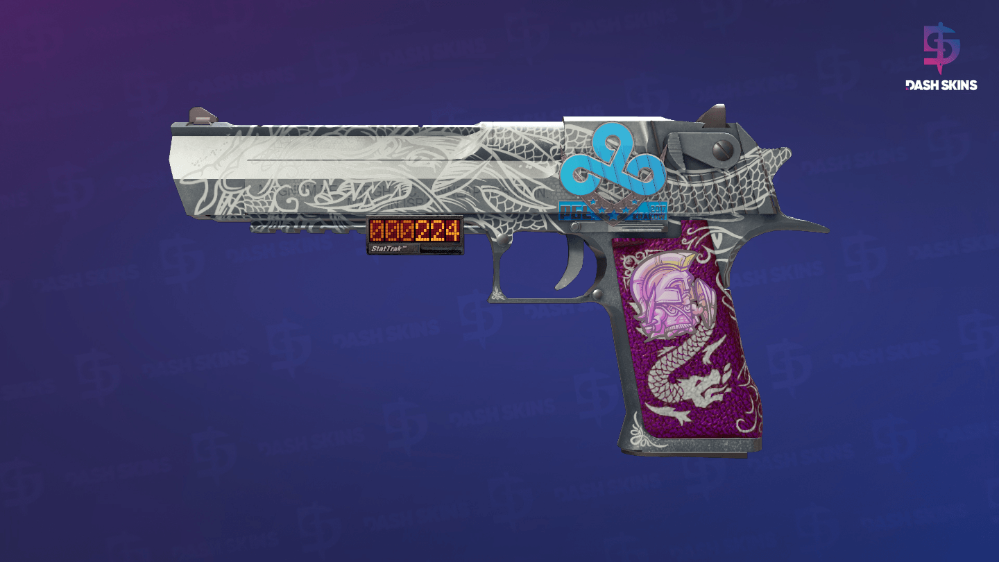 StatTrak™ Desert Eagle | Kumicho Dragon (Minimal Wear) Screenshot Playside