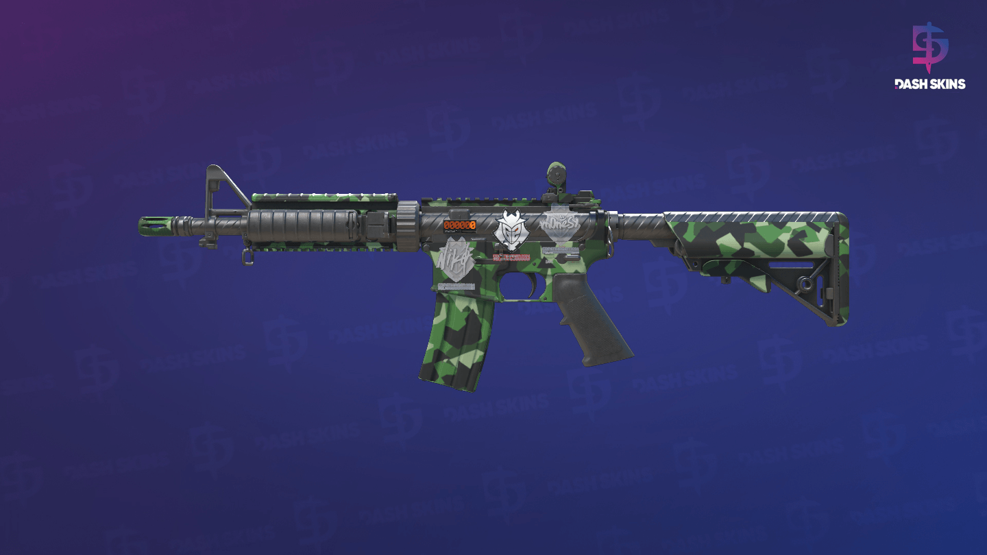 StatTrak™ M4A4 | Choppa (Minimal Wear) Screenshot Playside