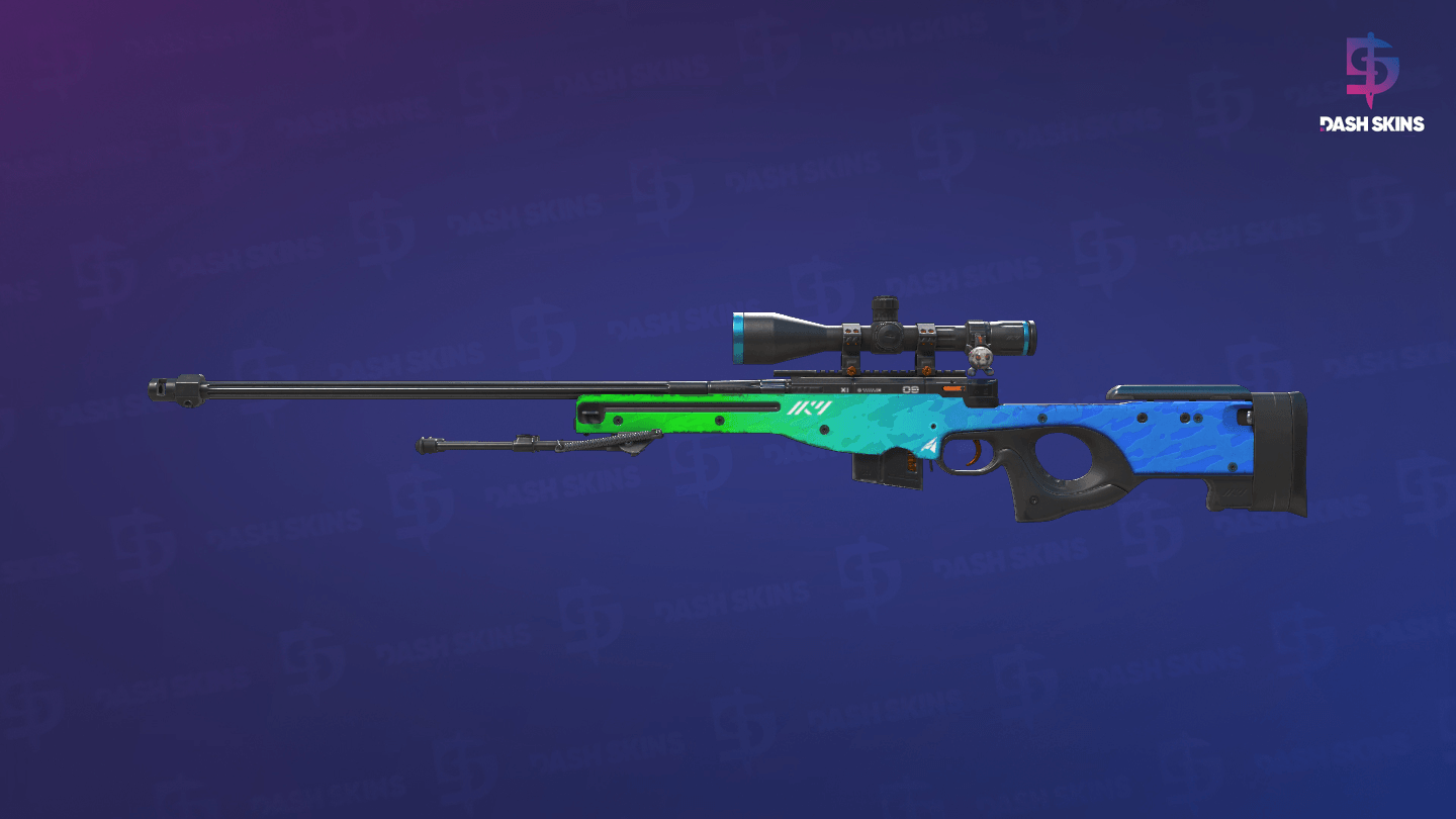 AWP | Ice Coaled (Field-Tested) Screenshot Playside