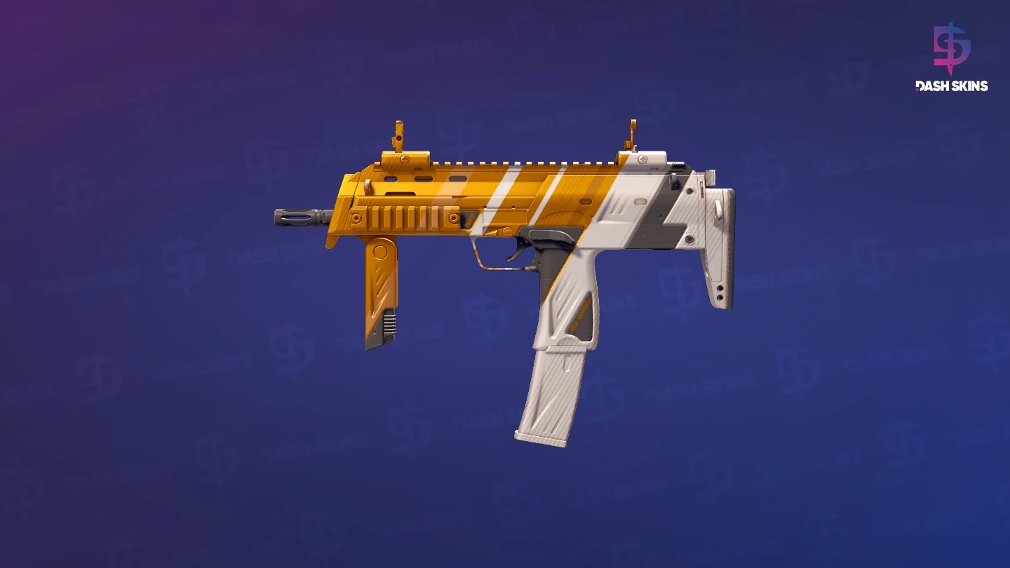MP7 | Amberline (Minimal Wear) Screenshot Playside