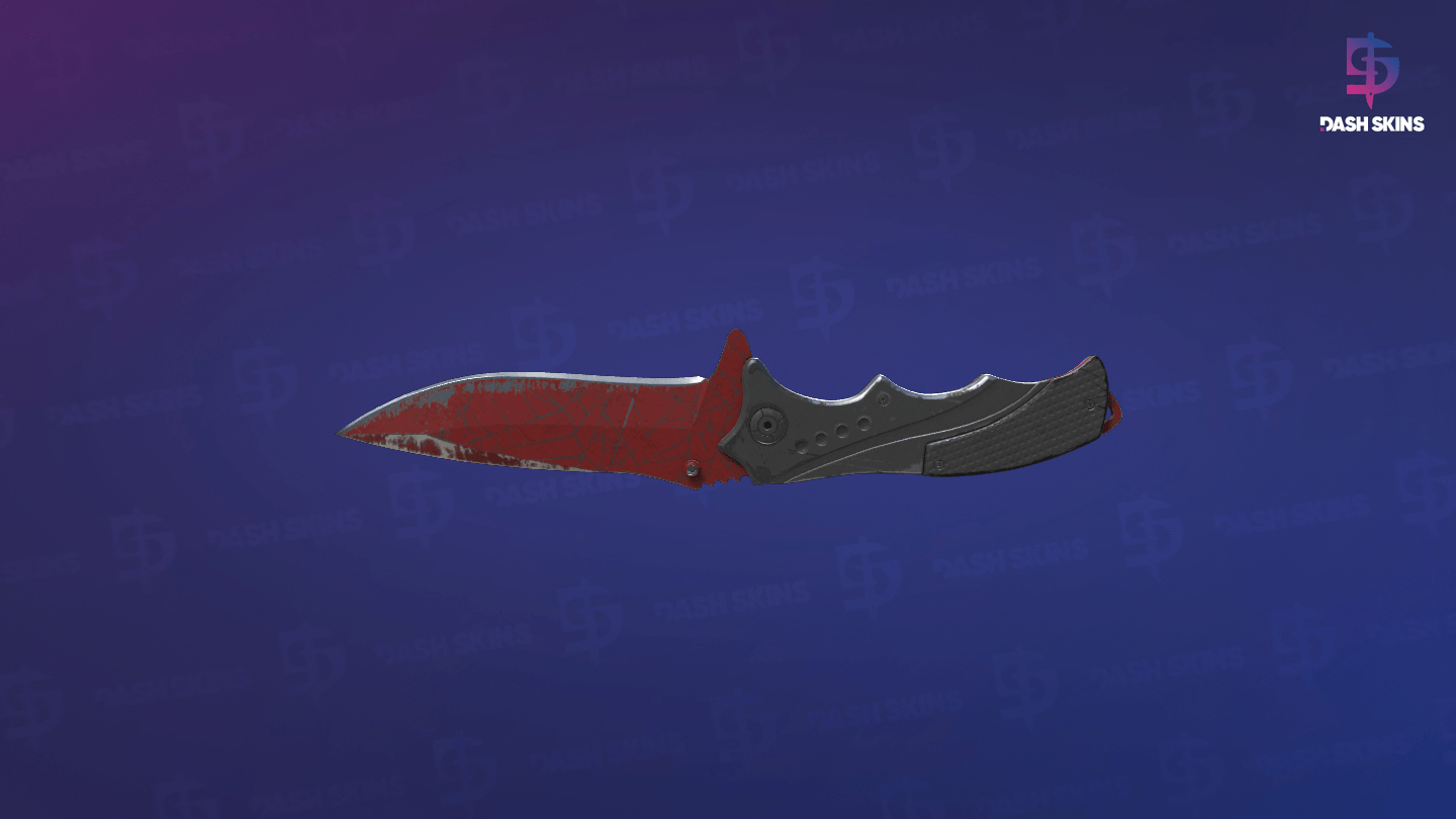 ★ Nomad Knife | Crimson Web (Battle-Scarred) Screenshot Playside