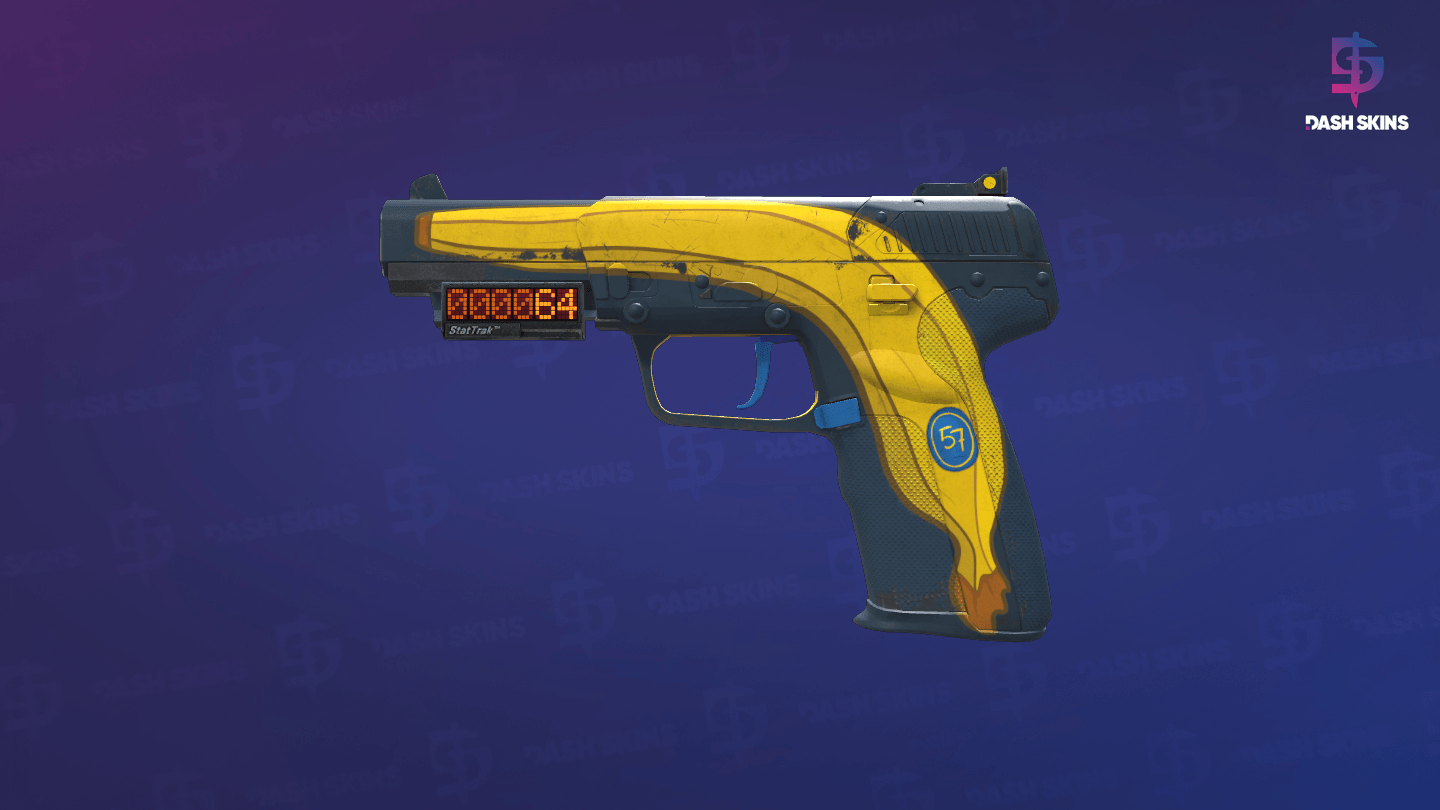 StatTrak™ Five-SeveN | Monkey Business (Battle-Scarred) Screenshot Playside
