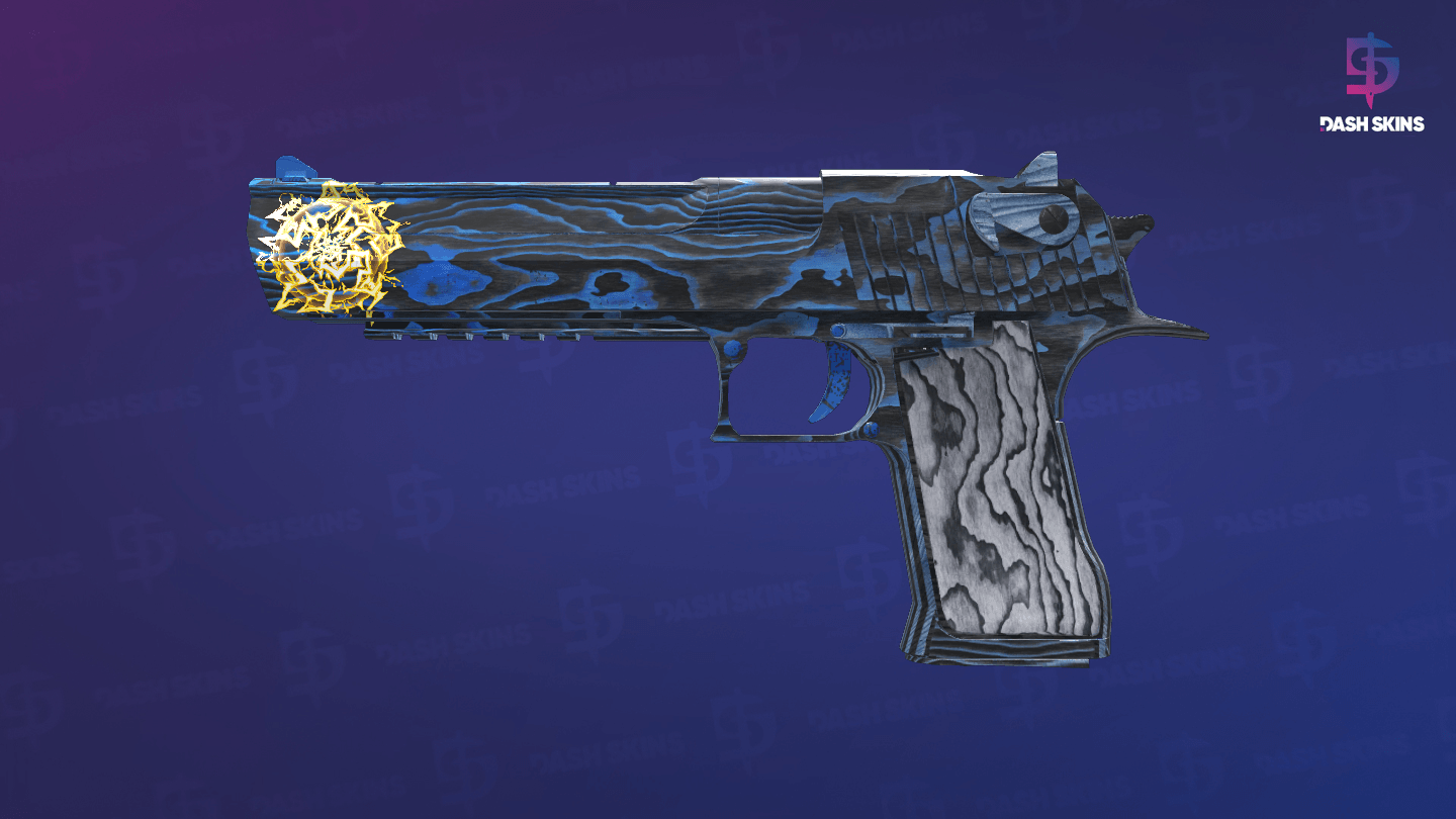 Desert Eagle | Blue Ply (Minimal Wear) Screenshot Playside