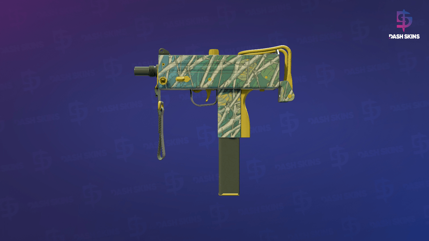 MAC-10 | Poplar Thicket (Minimal Wear) Screenshot Playside