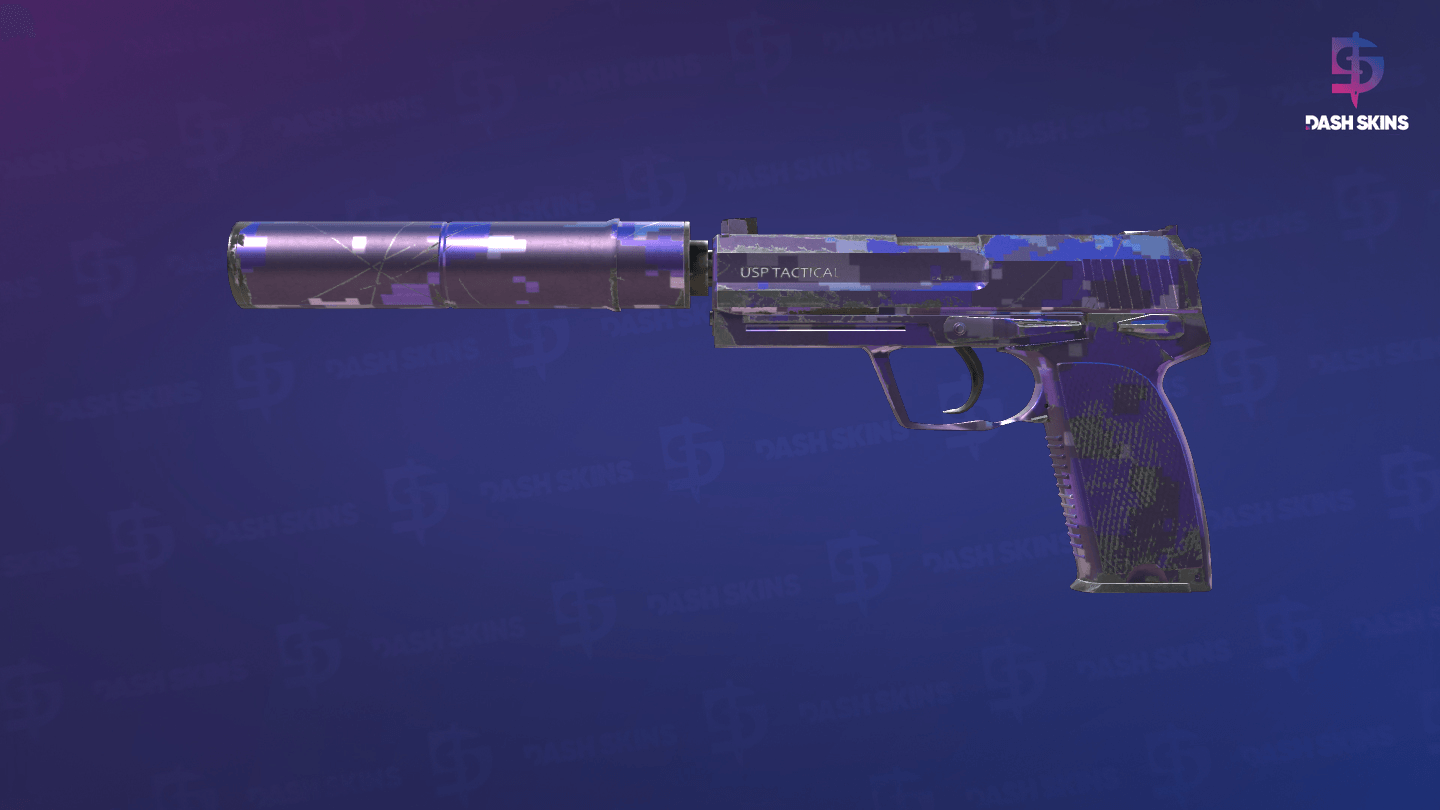 USP-S | Purple DDPAT (Field-Tested) Screenshot Playside