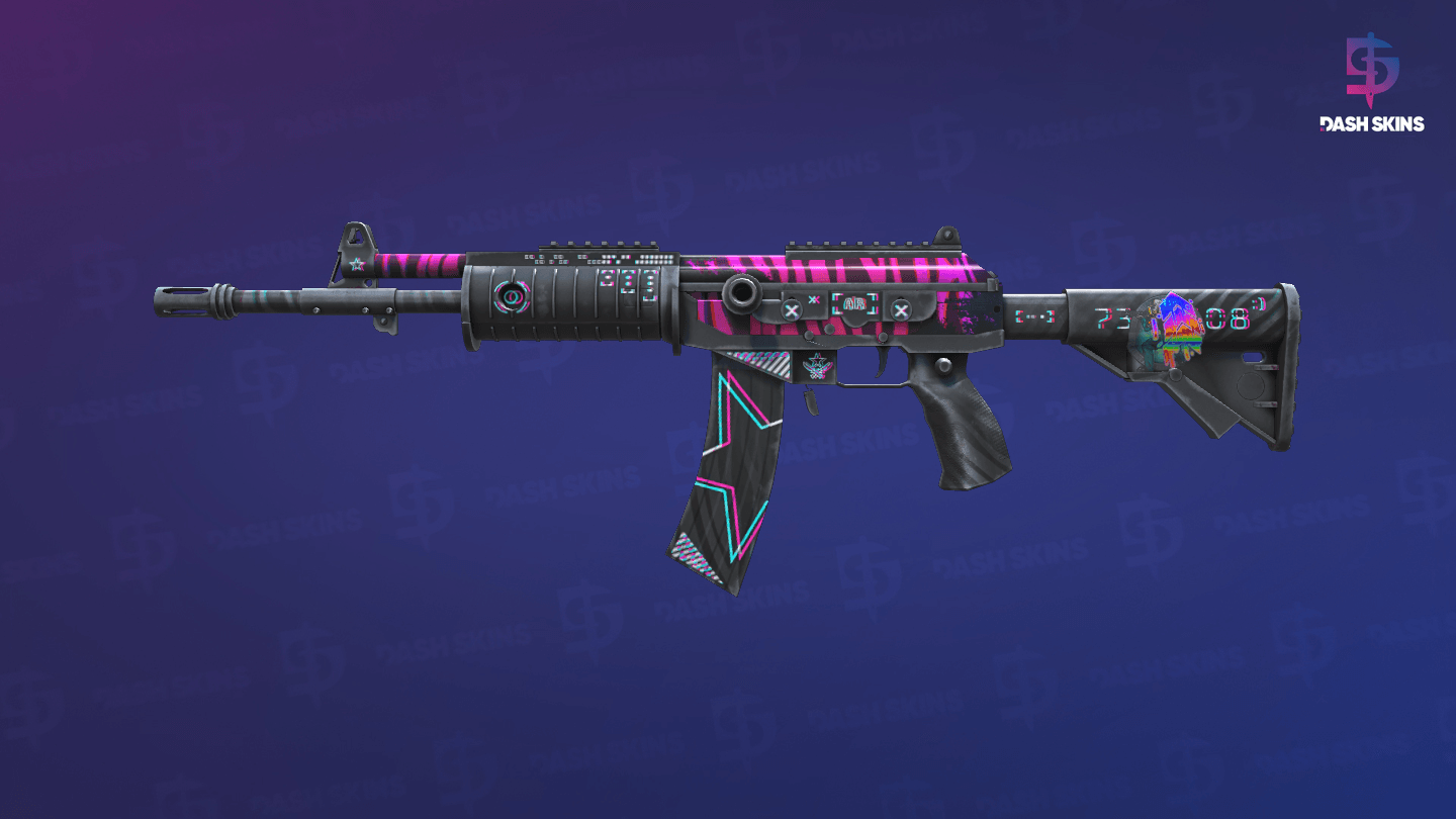 Galil AR | Chromatic Aberration (Field-Tested) Screenshot Playside