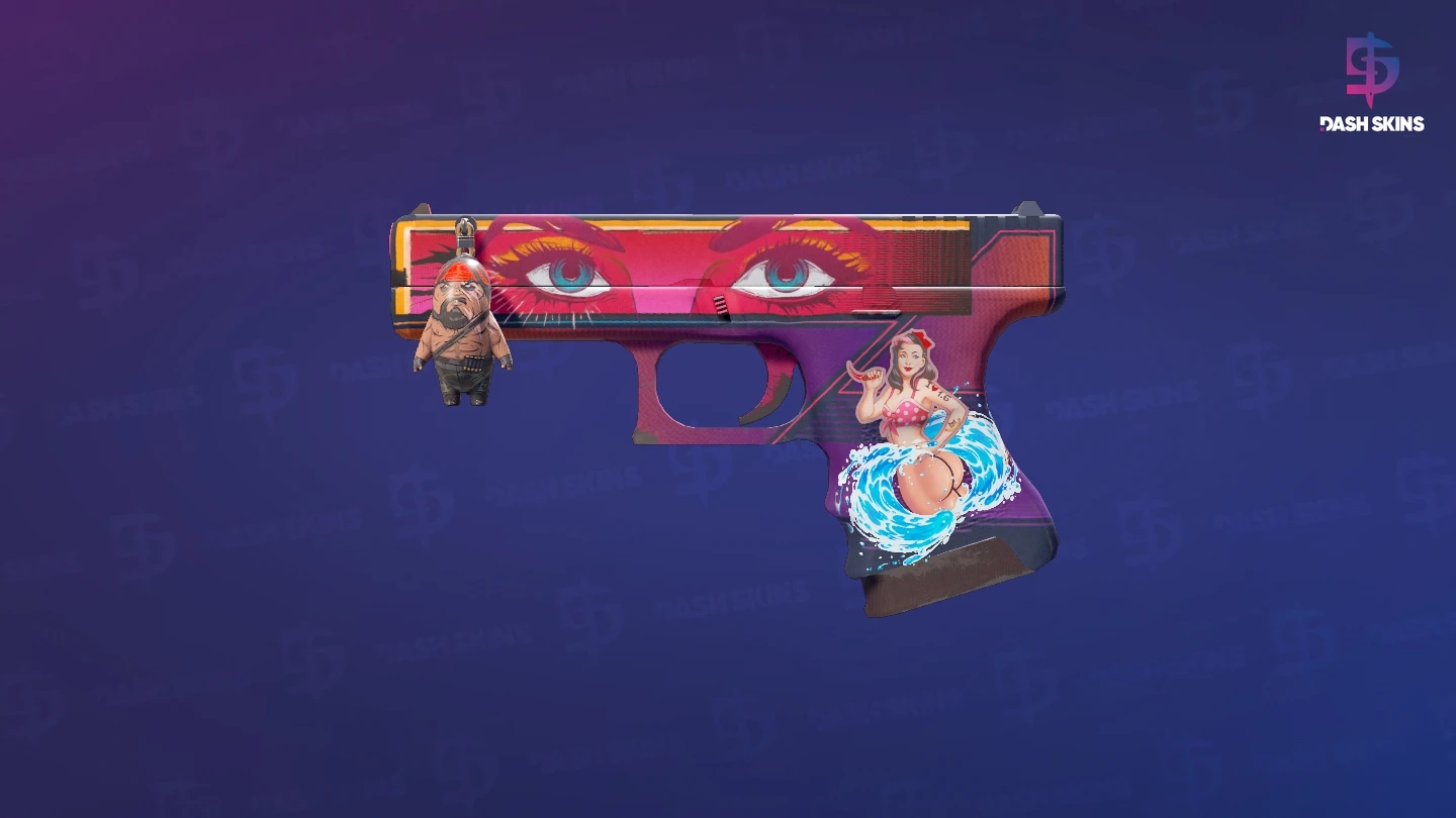 Glock-18 | Vogue (Minimal Wear) Screenshot Playside