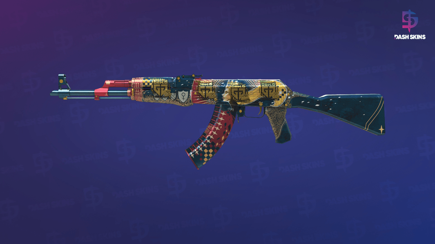AK-47 | The Empress (Minimal Wear) Screenshot Playside